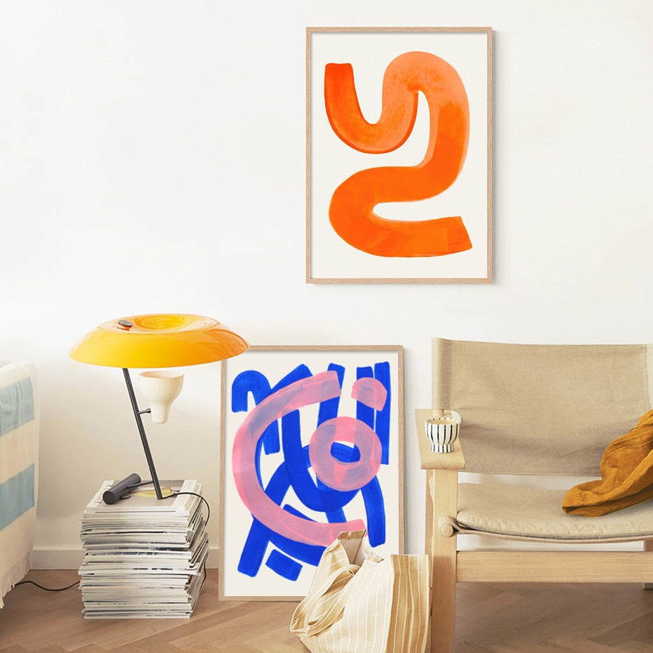 SkandiShop "Art Fair" canvas print
